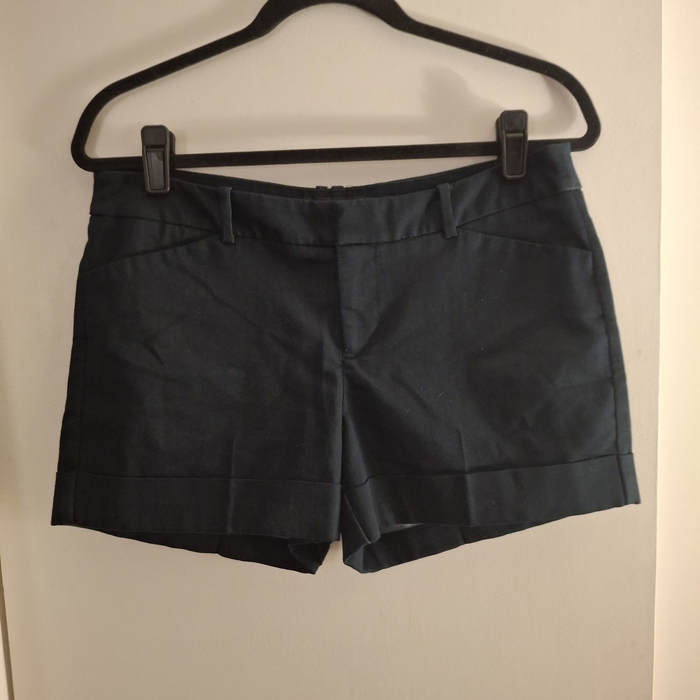 Mossimo Women's Navy Blue Cuffed Shorts